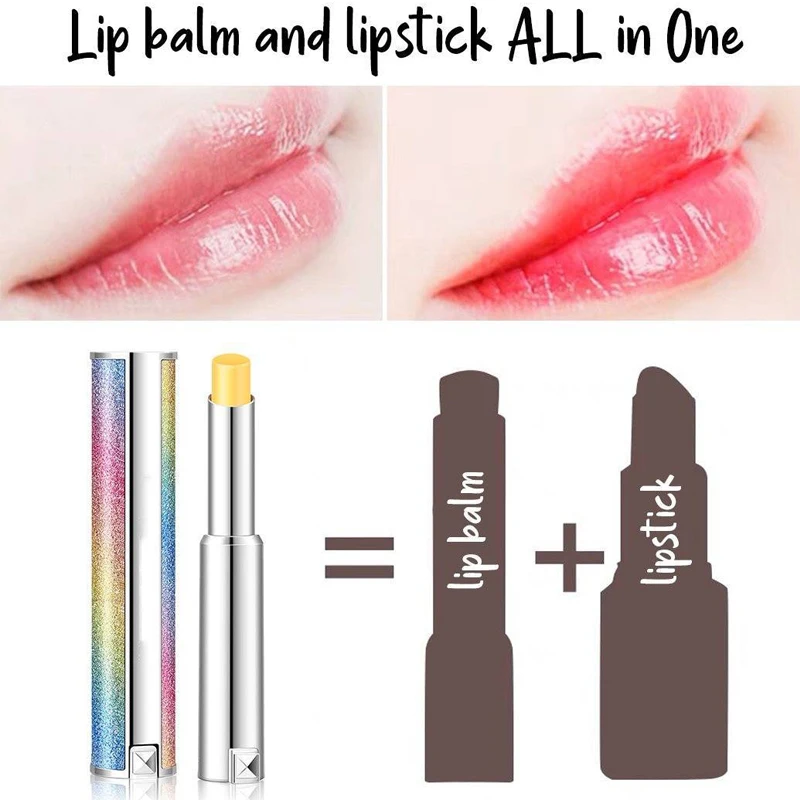 Natural Moisturizer Lipstick Temperature Changed Color Lip Balm Moisturizing Magic Protector Lips Makeup Maquillajes Para Mujer 2