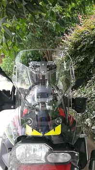 

For DUCATI Hyperstrada 821 Multistrada 1200S MTS950 Motorcycle Universal Adjustable Risen Clear Windshield Wind Screen Protecto