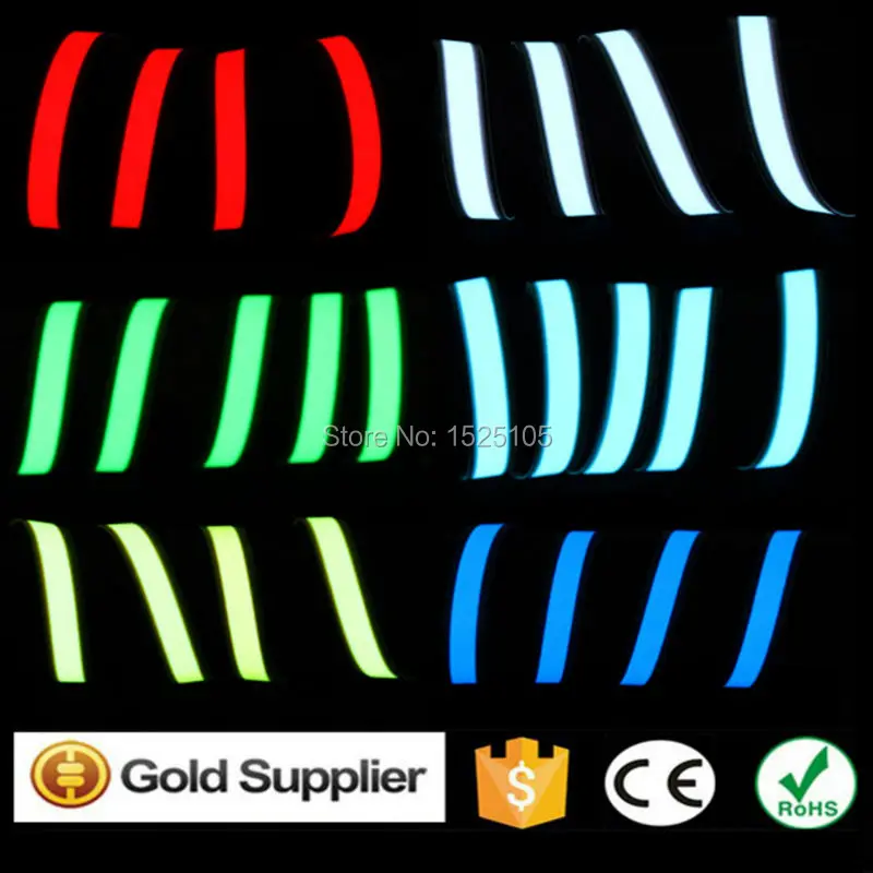 

2cm*1M Newest Flexible Colorful Electroluminescent Tape EL Tape EL Wire DC12V INVERTER