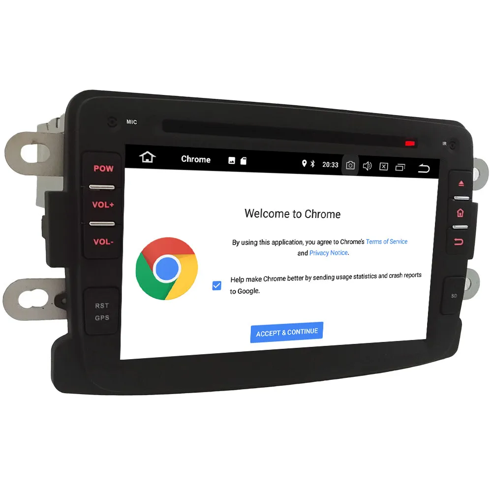 Clearance 7" Octa Core 4G Android 8.1 4GB RAM 64GB ROM Car DVD Player Radio GPS Glonass For Renault Dacia Sandero Duster Lada Xray Logan 2 3