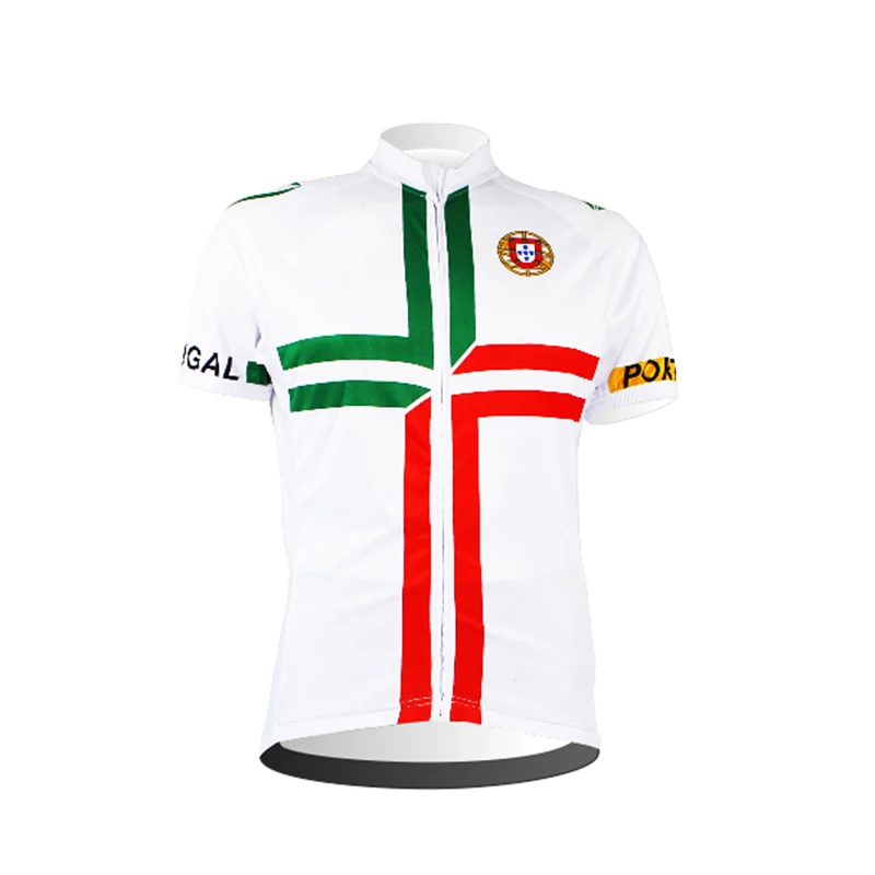 

Portugal Pro Cycling Clothing Summer 100% Polyester Bicycle Sportswear MTB Bike Clothing Maillot Ciclismo Jersey