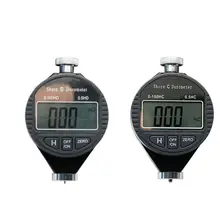 Цифровой тестер твердости lcd дюрометр 0-100HA Shore C D метр для резиновой пластиковой кожи мульти-смола мульти-смазка