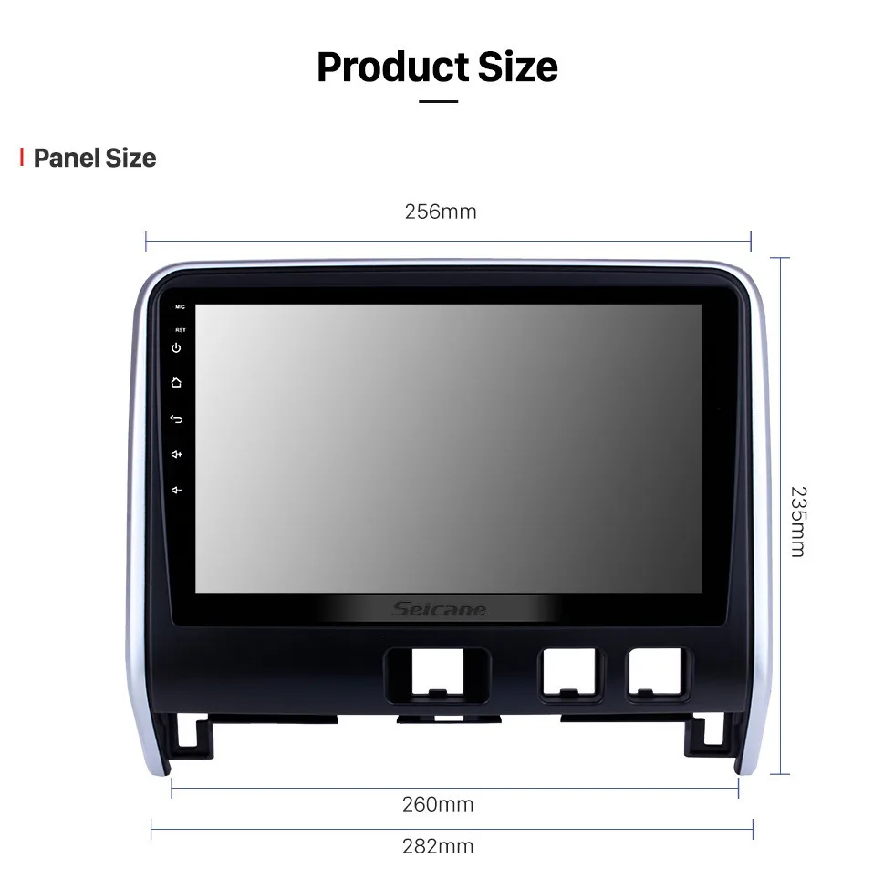 Clearance Seicane Android 8.1 10.1 inch Car Radio Wifi GPS Stereo For 2016-2018 Nissan Serena Head Unit Support Steering Wheel Control 18