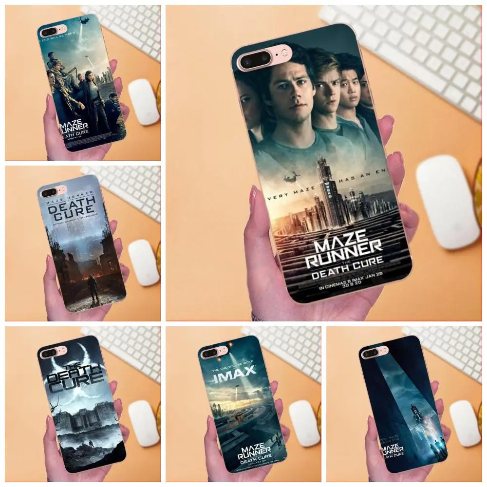 Для Apple iPhone 4 4S 5 5C 5S SE 6 6S 7 8 Plus X XS Max XR мягкие чехлы Чехлы лабиринт Runner The Death Cure