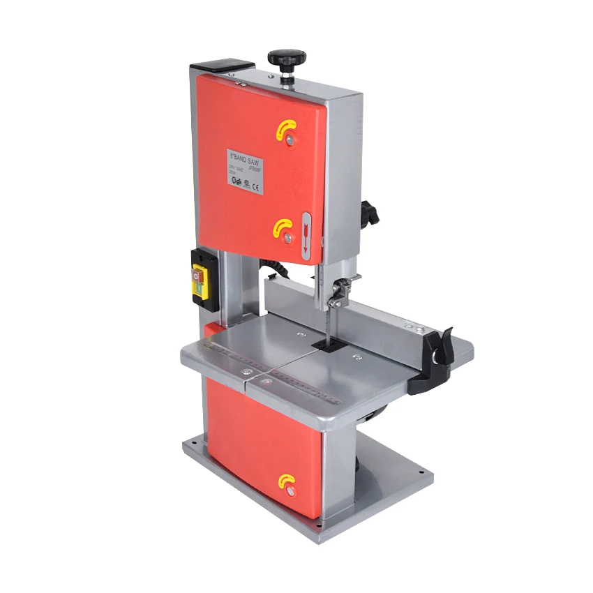 JFB08 8 Inch Band Saw 220V Multifunctional Woodworking Band-Sawing Machine Solid Wood Flooring Installation Work Table Saws 250W JFB08 8 Inch Band Saw 220V Multifunctional Woodworking Band-Sawing Machine Solid Wood Flooring Installation Work Table Saws 250W