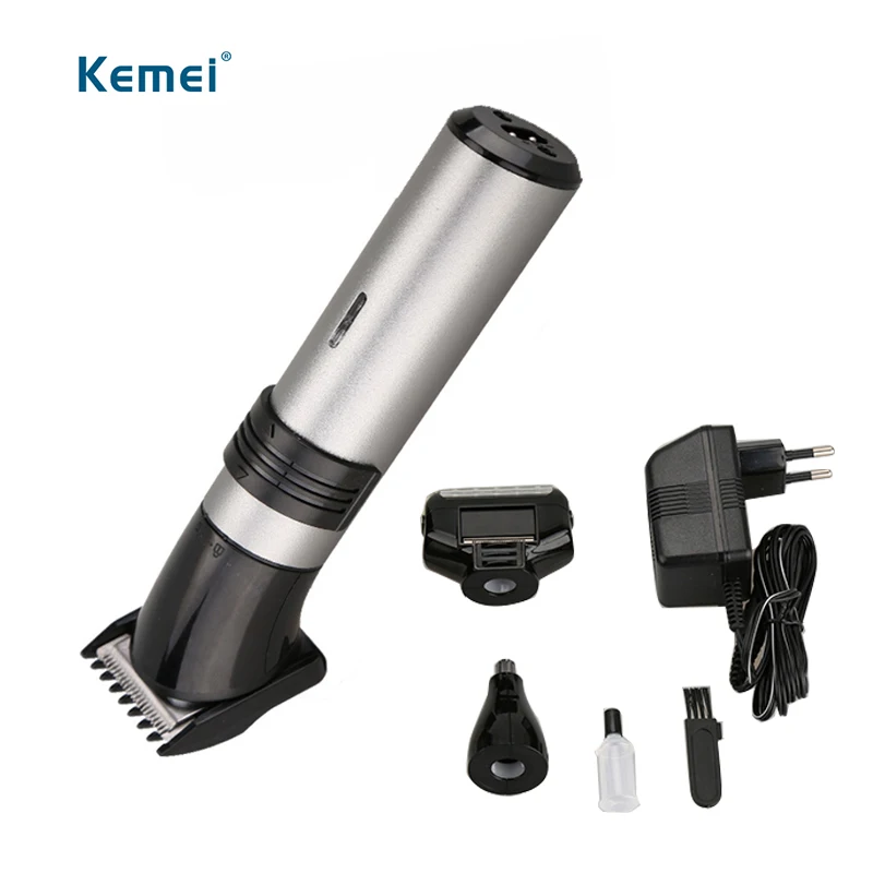 

Kemei 3 in 1 Electric Hair Shaver Nose Hair Trimmer Reciprocating Razor Multipurpose Hair Cutting Shaver Machine EU Plug