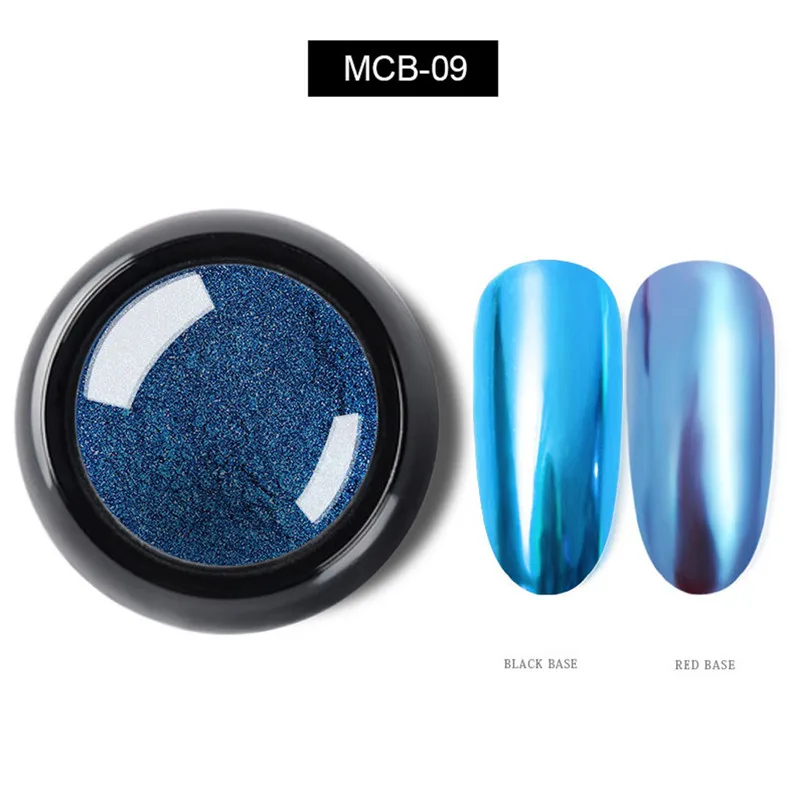Nail Art Блеск Блестящий Порошок для маникюра Лак для ногтей Nail Art Расширение порошок пигмента N1