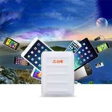 D’origine TECLAST T52I-W 5000 mAh Portable Banque de Puissance avec Affichage Numérique Mini Power Bank pour Huawei pour iPhone5 6 7 HTC mobiles