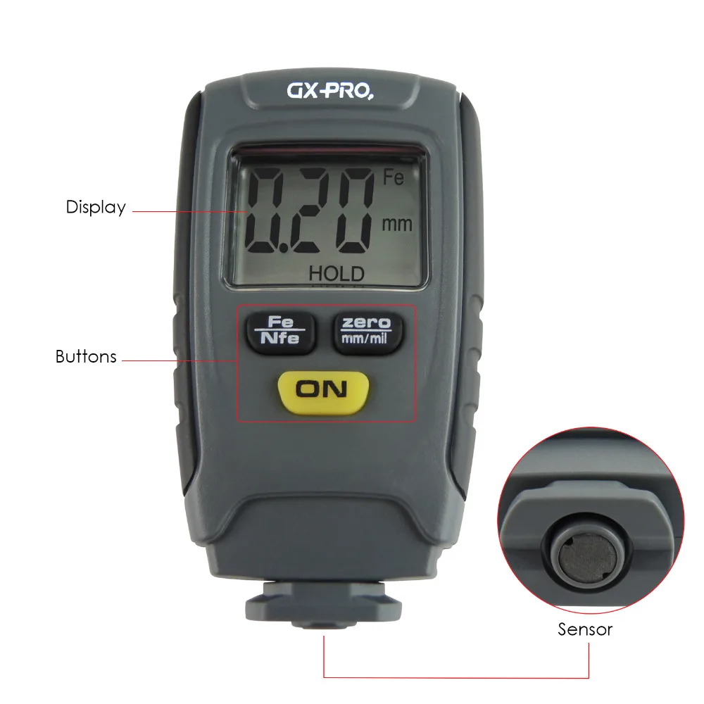 gain-express-gainexpress-coating-thickness-meter-GX-CT01-Parts
