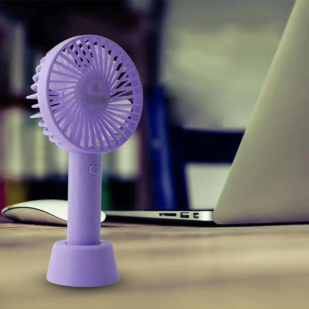 

Hand Fans Battery Operated Rechargeable Handheld Mini Fan Electric Personal Fans Hand Bar Desktop Fan