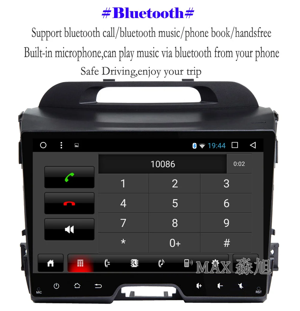 Clearance MAX Android 8.1.0 2G 32G GPS Navigation System Car DVD For KIA Sportage 2011 2012 2013 2014 2015 Car Radio RDS WiFi SWC Free Map 7
