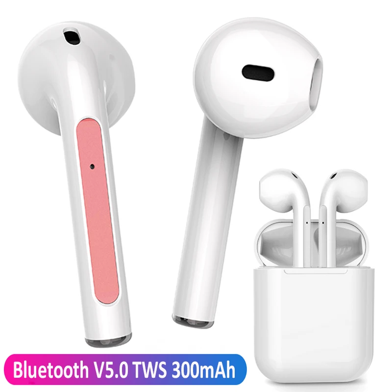 

Mini TWS Bluetooth Headphones Wireless Earphones Mini TWS Earbuds Waterproof Sports Headset with 300mAh Power Bank Earphones