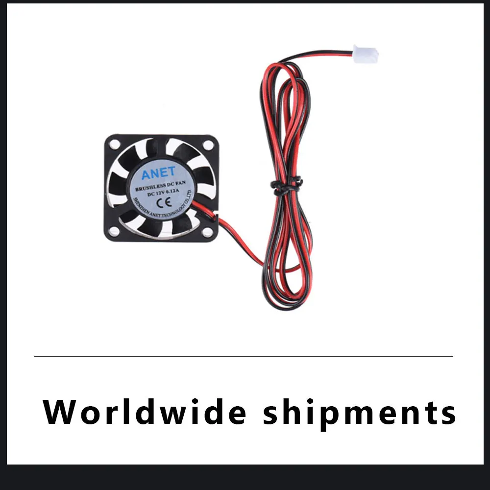 

3D Printer Parts RepRap i3 DIY 3D Printer 40 * 40 * 10mm DC 12V Brushless Cooling Cooler Fan 2 Wire
