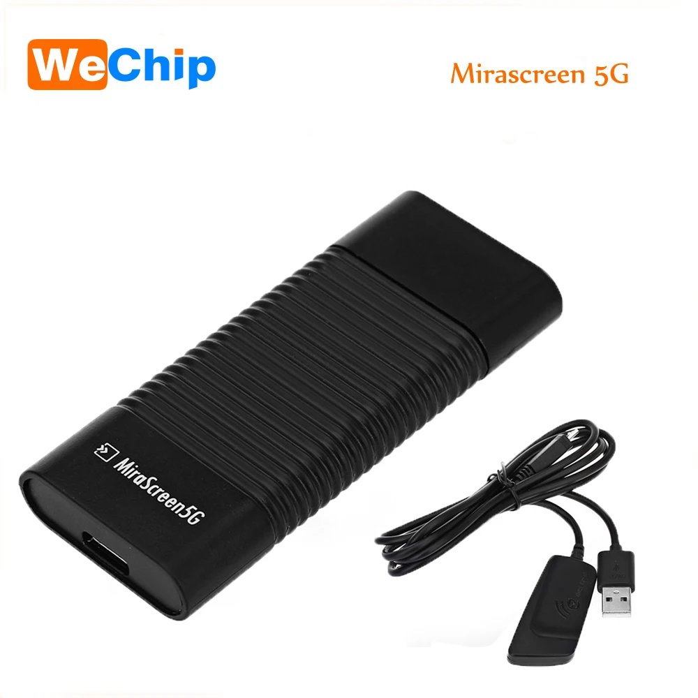 

MiraScreen 5G Wireless Display TV Dongle Miracast Airplay DLNA HDMI Receiver Air Mirroring High Speed Batter Then G2 TV Stick