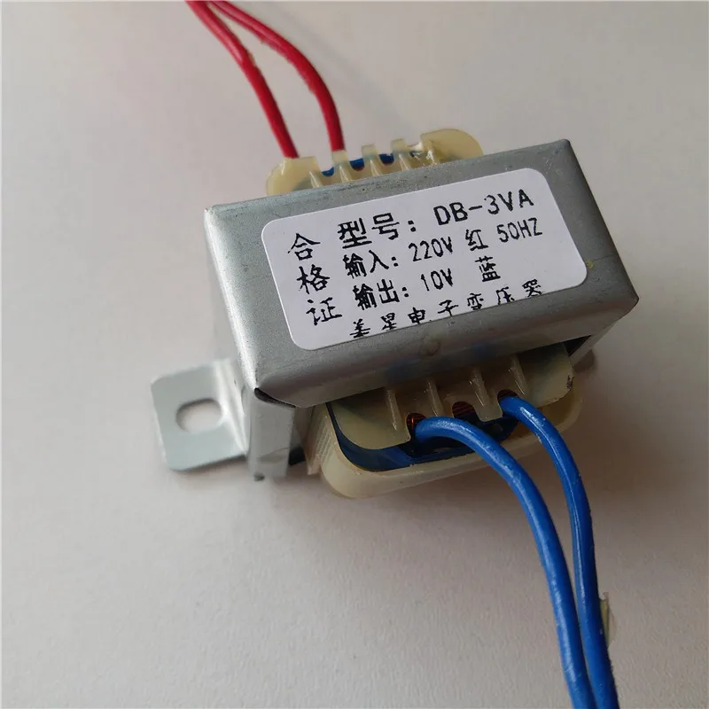 10V 0.3A Transformer 3VA 220V input Power EI41 for power supply transformer | Обустройство дома