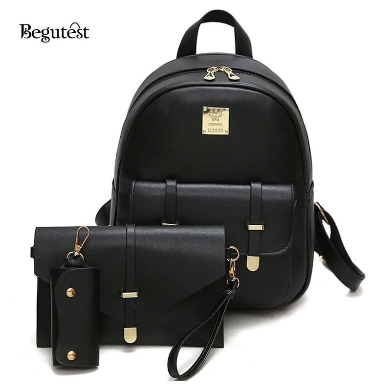 women backpacks bags 2017 ladies pu leather travel womens designer backpack purse