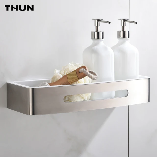 THUN Wandmontage Rvs Wandplank Badkamer Mand Opslag Plank Hanger ... THUN Wandmontage Rvs Wandplank Badkamer Mand Opslag Plank Hanger ...