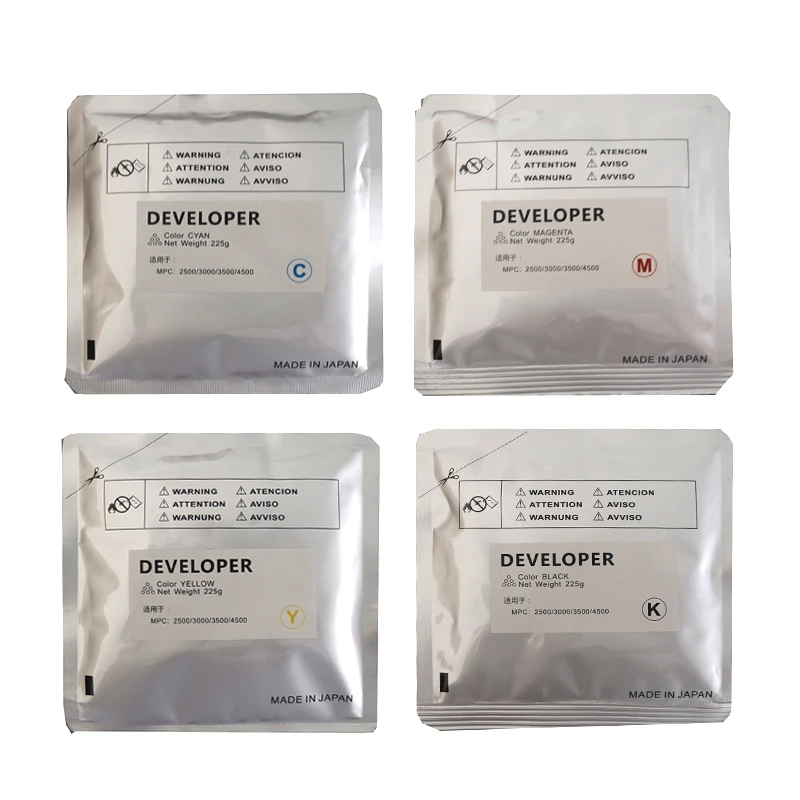 Копировальный аппарат для Ricoh Aficio MP C2500 C3000 C3500 C4500 C4000 C5000 C3300 225 г/пакет BK C M Y|Тонер| |
