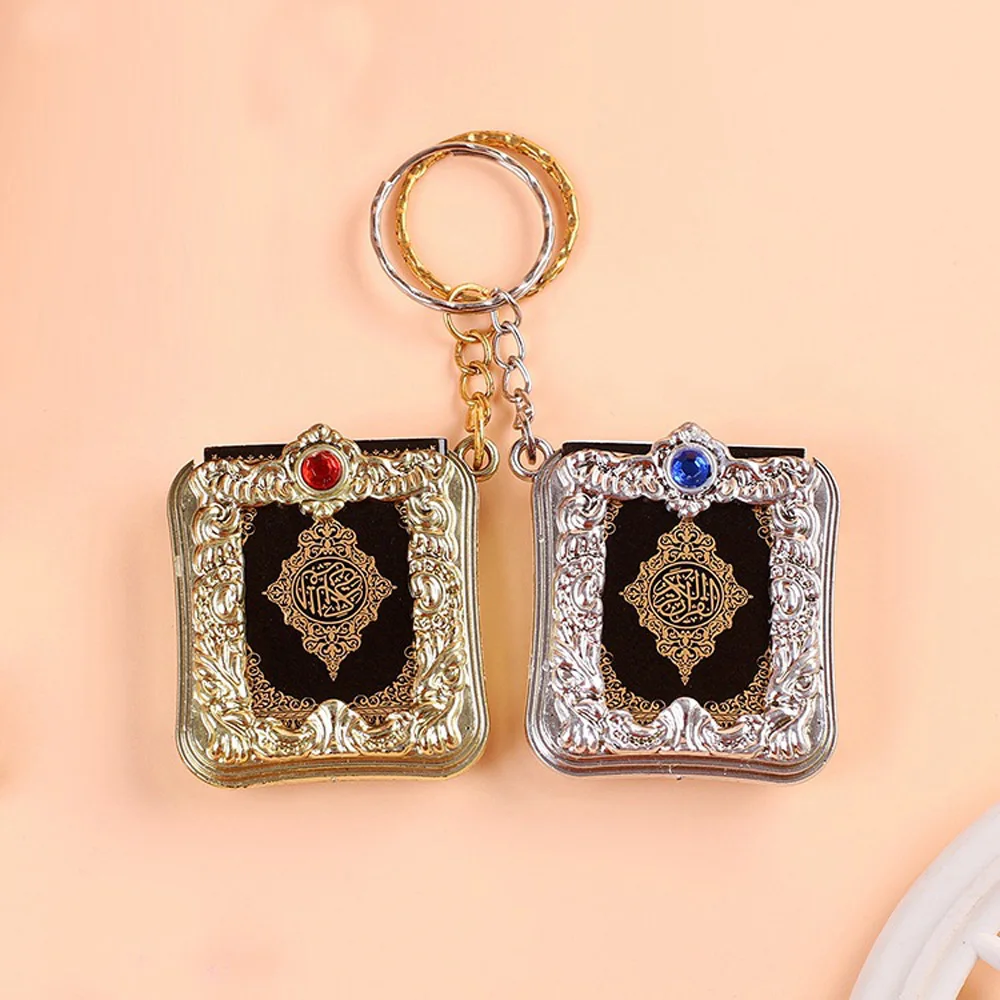 2019 Fashion Jewelry Mini Arabic Quran Islamic Allah Real Paper Can Read Pendant Keyring Religious | Украшения и аксессуары