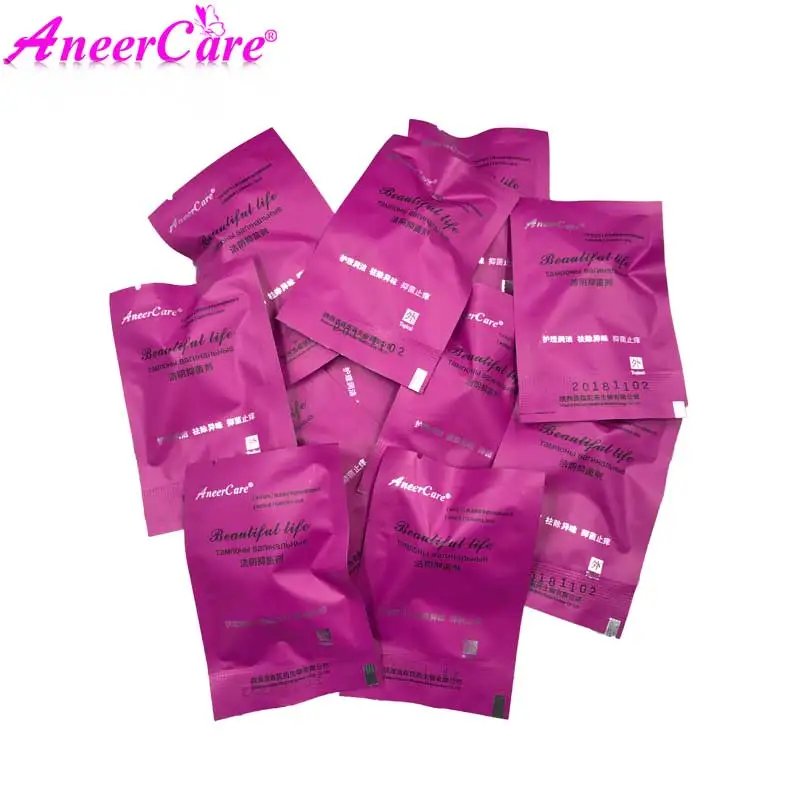 Vaginal Detox Tampons for fibroids treatment medicinal women's health obat perangsang wanita yoni pearls Chinese natural vaginal detox tampons