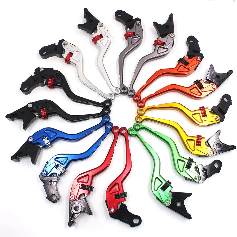 BJMOTO CNC короткие рычаги тормозной муфты для DUKE 390 200 125 RC390 RC200 RC250 RC125|brake clutch levers|short