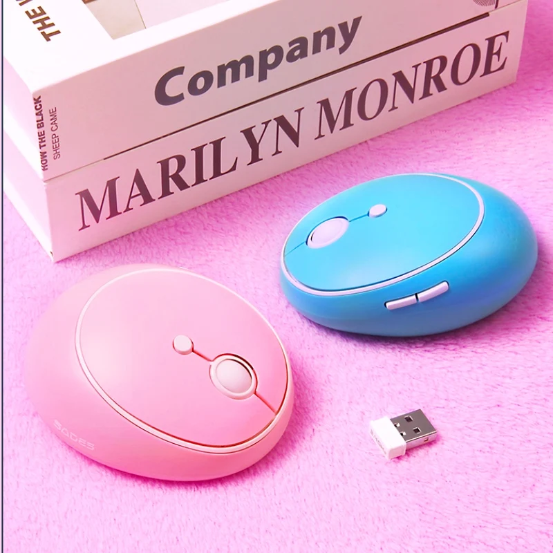 

Lovely Pink 2.4GHz Wireless Mouse 1600 DPI Girl Heart Cute Mice For Notebook PC Computer Laptop Gaming Mice Home office