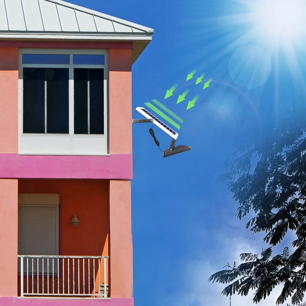 Solar com Painel Mudança da Cor do Diodo Emissor de Luz de Inundação Luz ao ar T-sunrise Solar Spotlight Jardim Livre Rgb 50 w 11 Lâmpadas solares