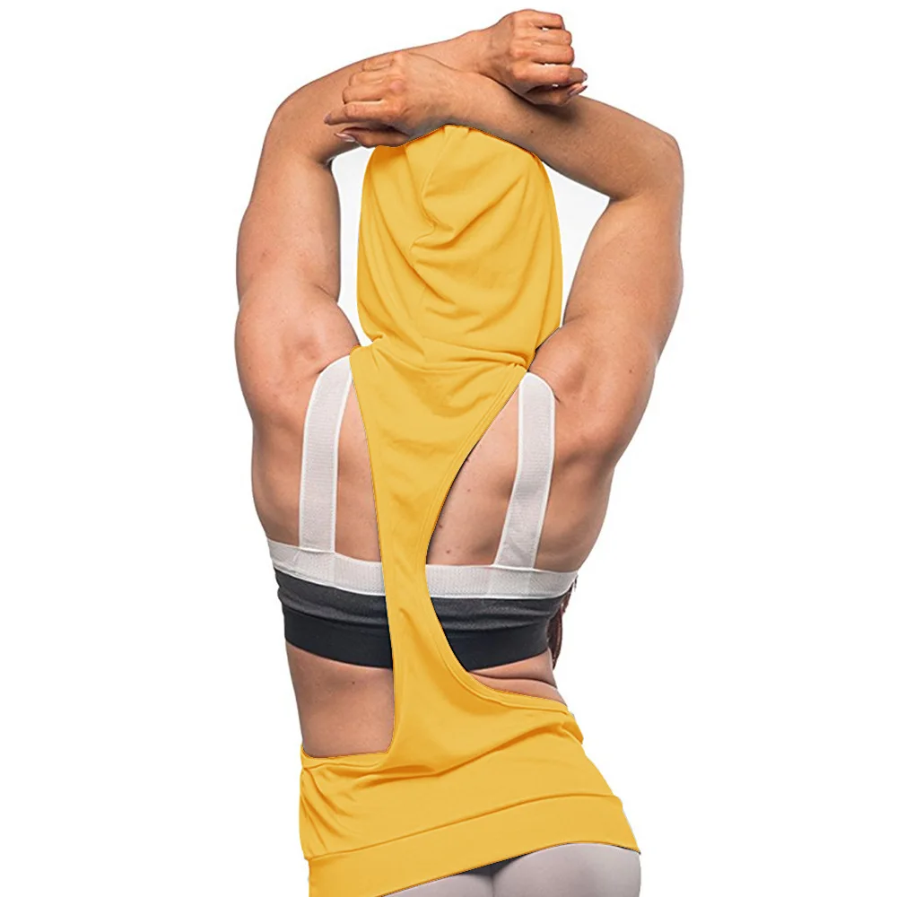 

2018 Sexy T-Shirts Women Fashion Vest Top Sleeveless Top Casual Tank Tops Women's Slim Quick Dry Base Layer Tank Top Vests Sleev