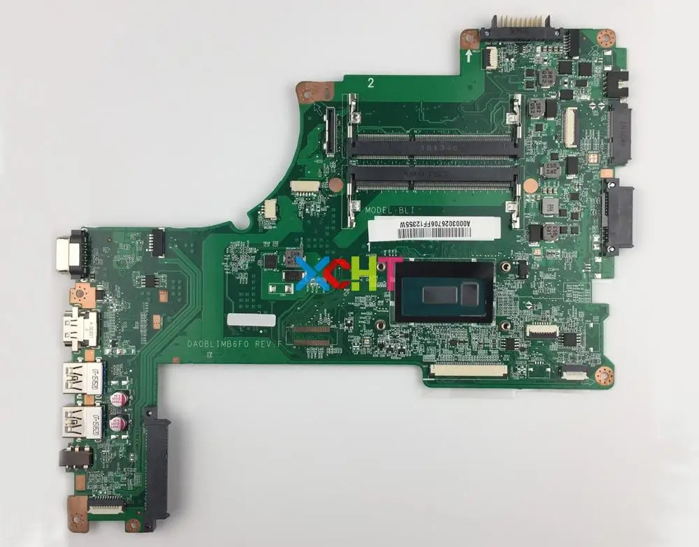 

for Toshiba L50 L55-B L55T-B5271 Series A000302670 DA0BLIMB6F0 w i5-5200U CPU Motherboard Mainboard System Board Tested