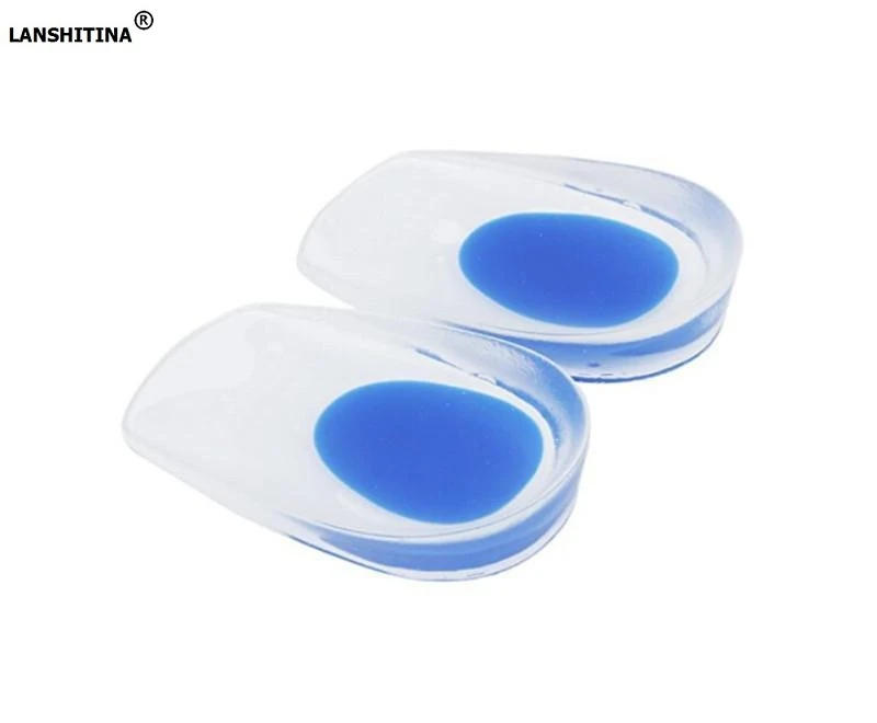 

Silicone Heel Pads Plantillas Fascitis Plantar Orthotic Insole Silicon Gel Heel Cushion Insoles Silicone Shoe Insole Shoes Pad