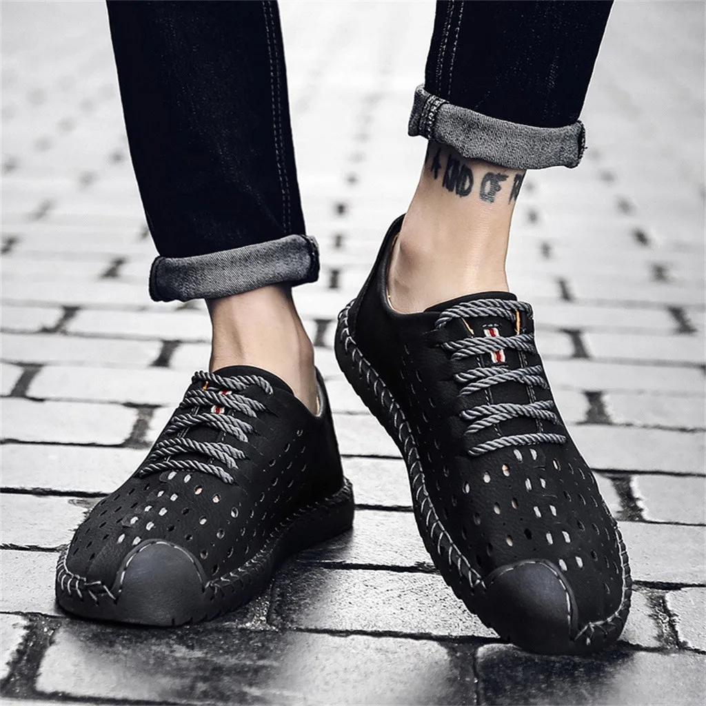 Big Size Breathable Mens Shoes Sales Cutouts Soft Shoe Designer China Cheap | Обувь