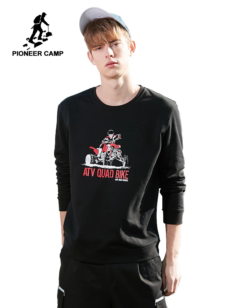 

Pioneer Camp new print men sweatshirt brand clothing printing spring sweatshirts male top quality tracksuits for men AWY906221