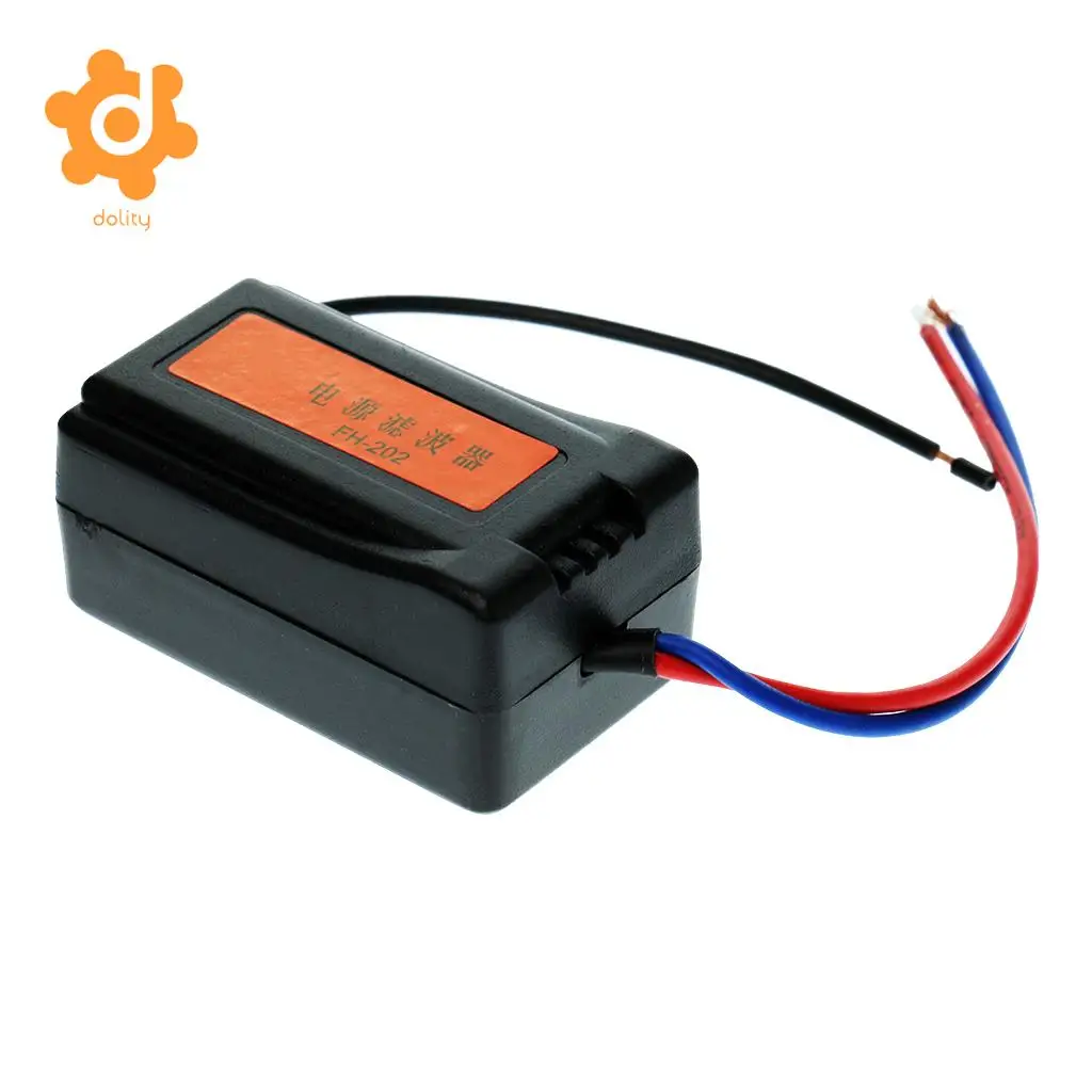 Car 12V Pre-wired Audio Power Noise Filter Ground Loop Isolator Suppressor