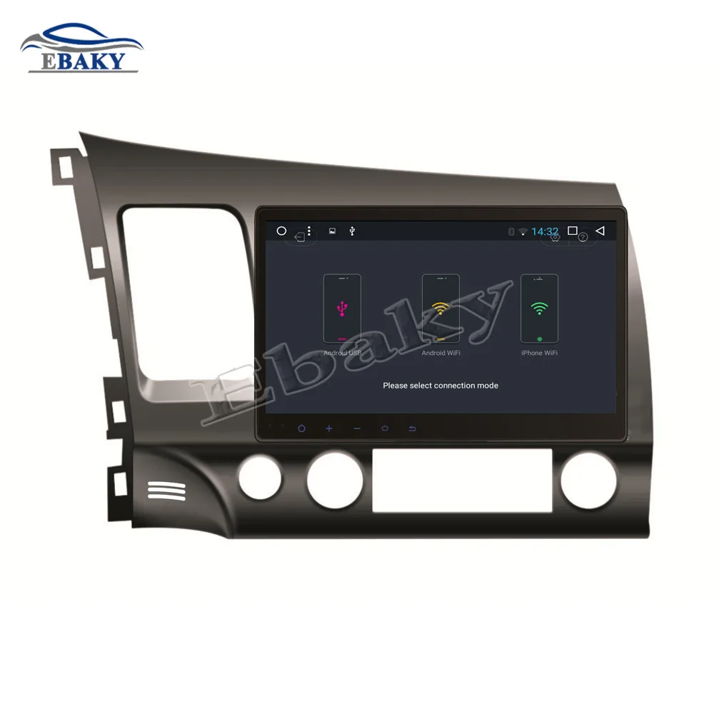Flash Deal NaviTopia 10.1inch 1G/2G RAM Quad Core/Octa Core Android 7.1/8.1 Car DVD Radio for Honda CIVIC 2006 2007 2008 2009 2010 2011 GPS 18