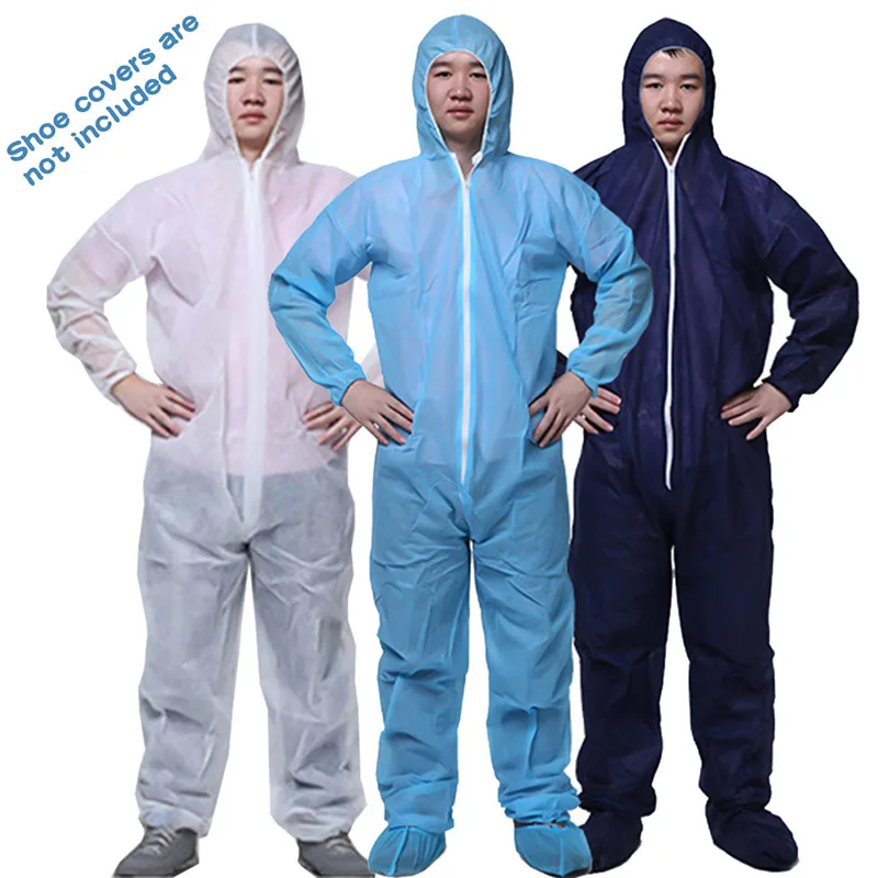 

Disposable Waterproof Oil-Resistant Protective Coverall For Spary Painting Decorating Clothes Overall Suit L/XL/XXL