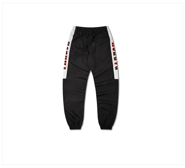 High Street Винтаж хип хоп Wear брюки Для мужчин скейтборд Pareok принт осень Pantalon Homme для и