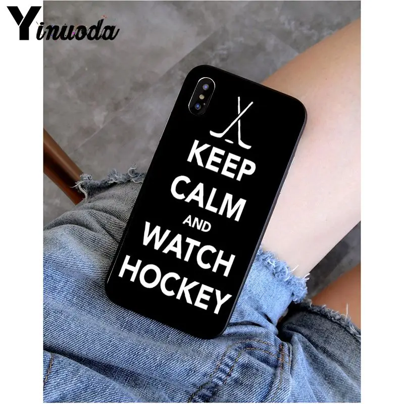 Yinuoda хоккейный каток на заказ фото мягкий чехол для телефона для iPhone 6S 6plus 7plus 8 8Plus X Xs MAX 5 5S XR - Цвет: A3