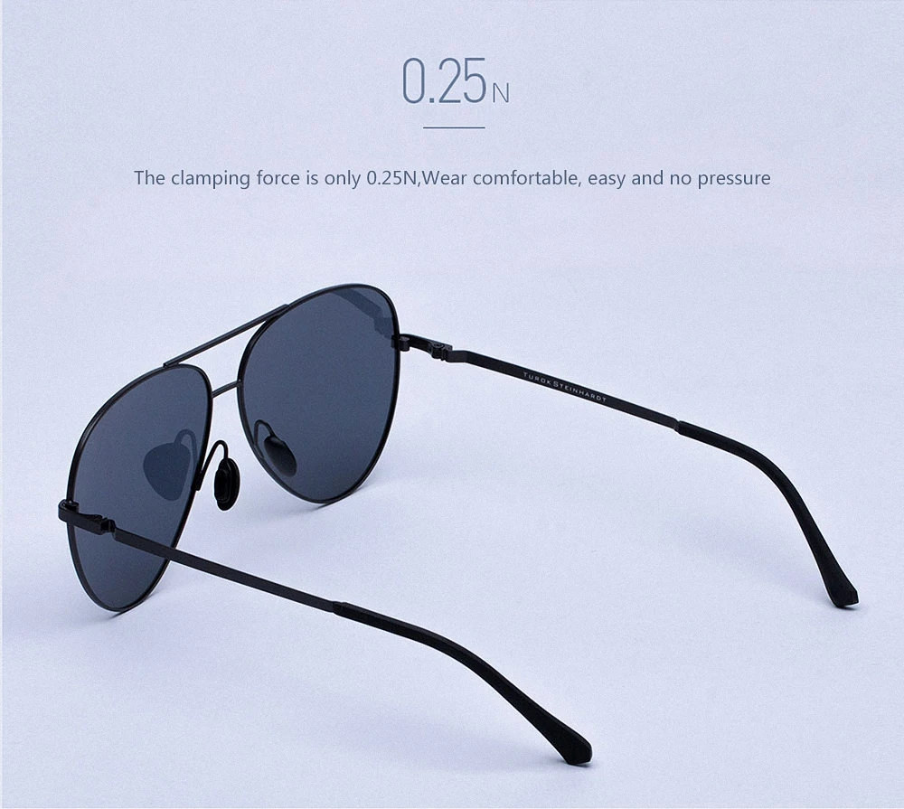 Original Xiaomi Mijia Turok Steinhardt TS Brand Polarized Stainless Sun Mirror Lenses Glasses UV400 for Outdoor Travel Man Woman