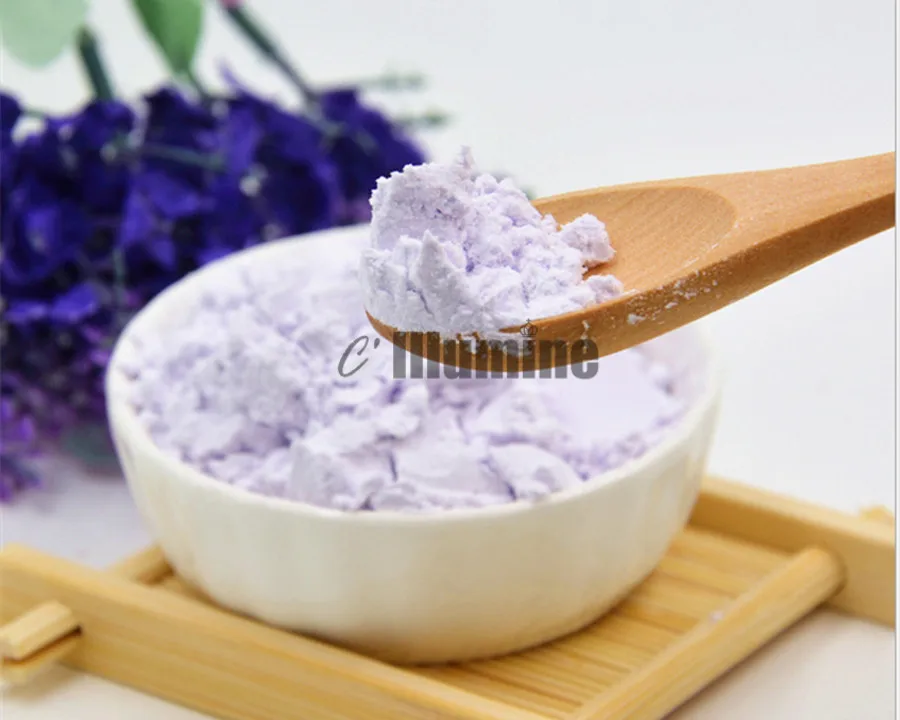 Máscara de pó de Controle de Óleo de Lavanda Salão de Beleza Natural Acne Tratamento Hidratante Frete Grátis 900g 12 Beleza e saúde