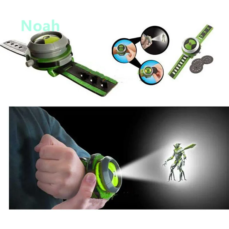 Подростковый горячий бен Тен инопланетная сила проектор часы Omnitrix осветитель