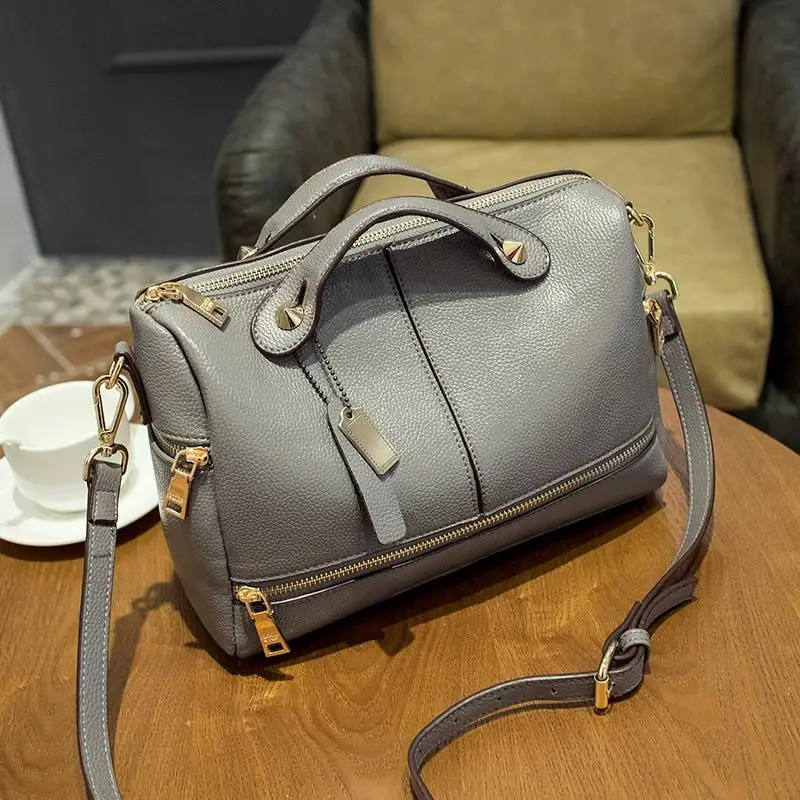 Vintage Hot New 2018 Women Hand Bags Famous Brand Top Pu Leather Vintage Hot New 2018 Women Hand Bags Famous Brand Top Pu Leather Handbag Fashion Retro Crossbody Messenger In Handle From