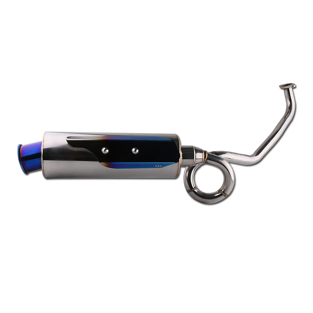 SMOK Motorcycle Scooter Stainless Steel DB Killer Muffler Exhaust Escape Pipe For Yamaha Aerox 155 NVX 155 (3)