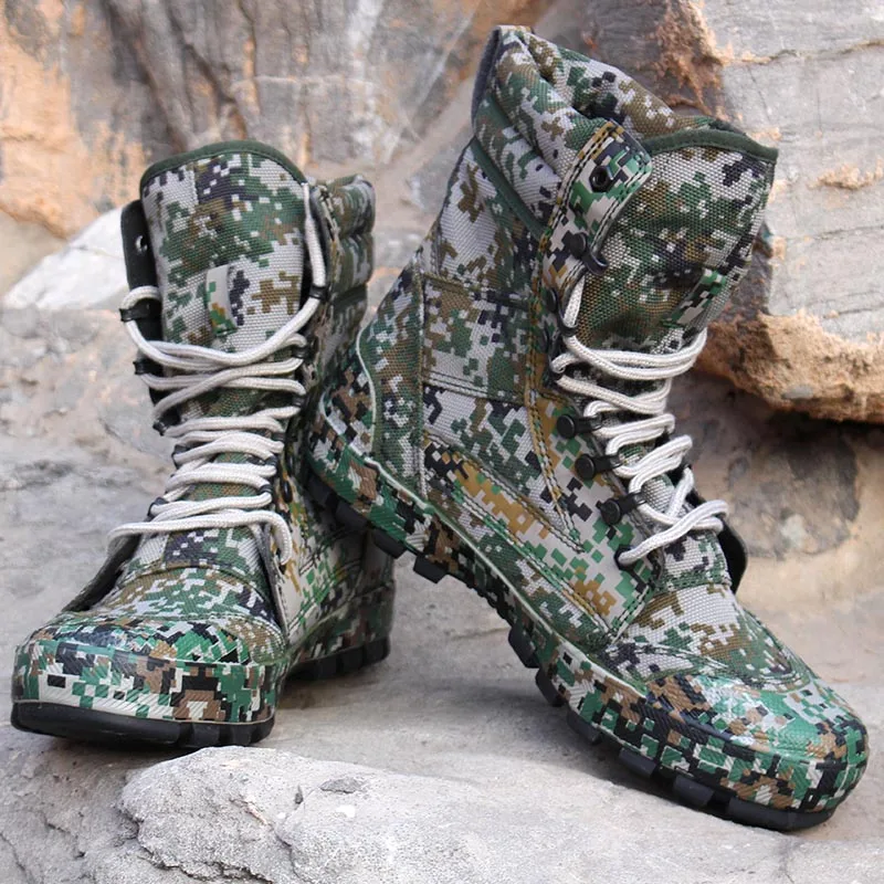 Спецназ горный камуфляж тактические ботинки легкие джунгли камуфляж Военная обувь Пешие прогулки скалолазание пустыня кроссовки