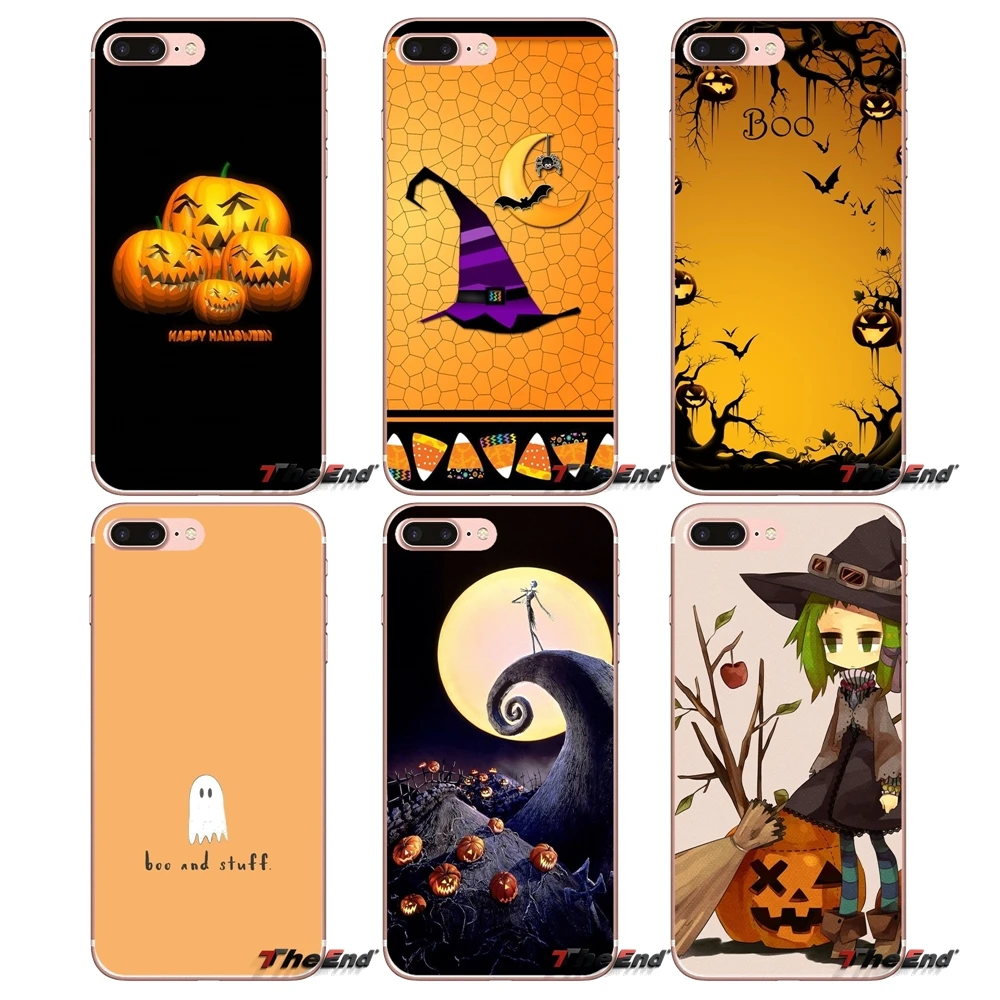 

For iPhone X 4 4S 5 5S 5C SE 6 6S 7 8 Plus Samsung Galaxy J1 J3 J5 J7 A3 A5 2016 2017 Halloween with these cute Soft Phone Case
