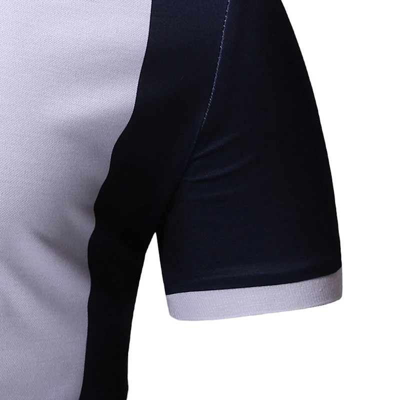 Модная популярная цветная рубашка поло для мужчин новинка, приталенная рубашка поло с коротким рукавом мужские рубашки в деловом стиле повседневные рабочие поло Hombre 3XL