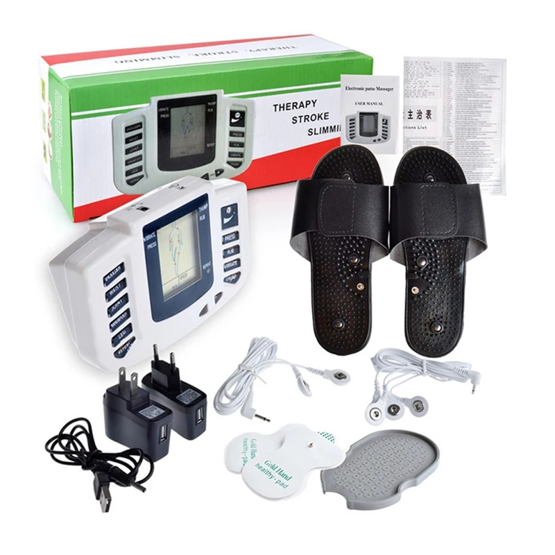 Slimming Electronic Body Pulse Massage for Muscle Relax Pain Relief Stimulator Tens Acupuncture Therapy Machine Massage