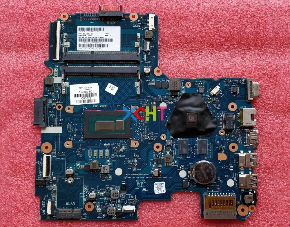 ^Cheap for HP 240 G4 817887-501 817887-001 817887-601 w i3-4005U CPU 6050A2730001-MB-A01 R5/M330 2G Motherboard Mainboard Tested