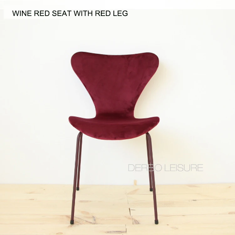 wine red seat red leg