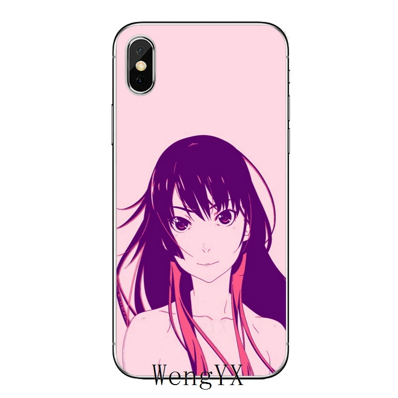 Аниме monogatari серии тонкий тпу мягкие аксессуары чехол для телефона Apple iPhone X XR XS Max 8