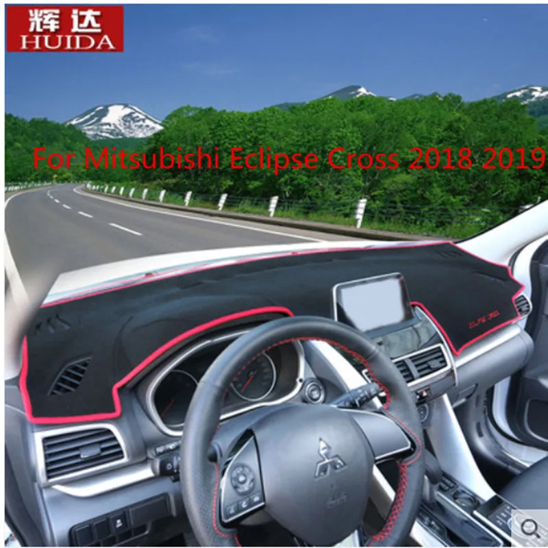 

Car Dashboard Cover Dash Mat LHD For Mitsubishi Eclipse Cross 2018 2019 Auto Non-slip Sun Shade Pad Carpets Interior Accessories